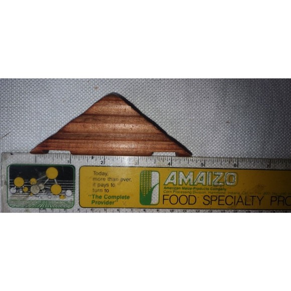 Lincoln Logs Lot of 10 Wood Roof Pieces Assorted Sizes, Vintage 1998 - Picture 3 of 4